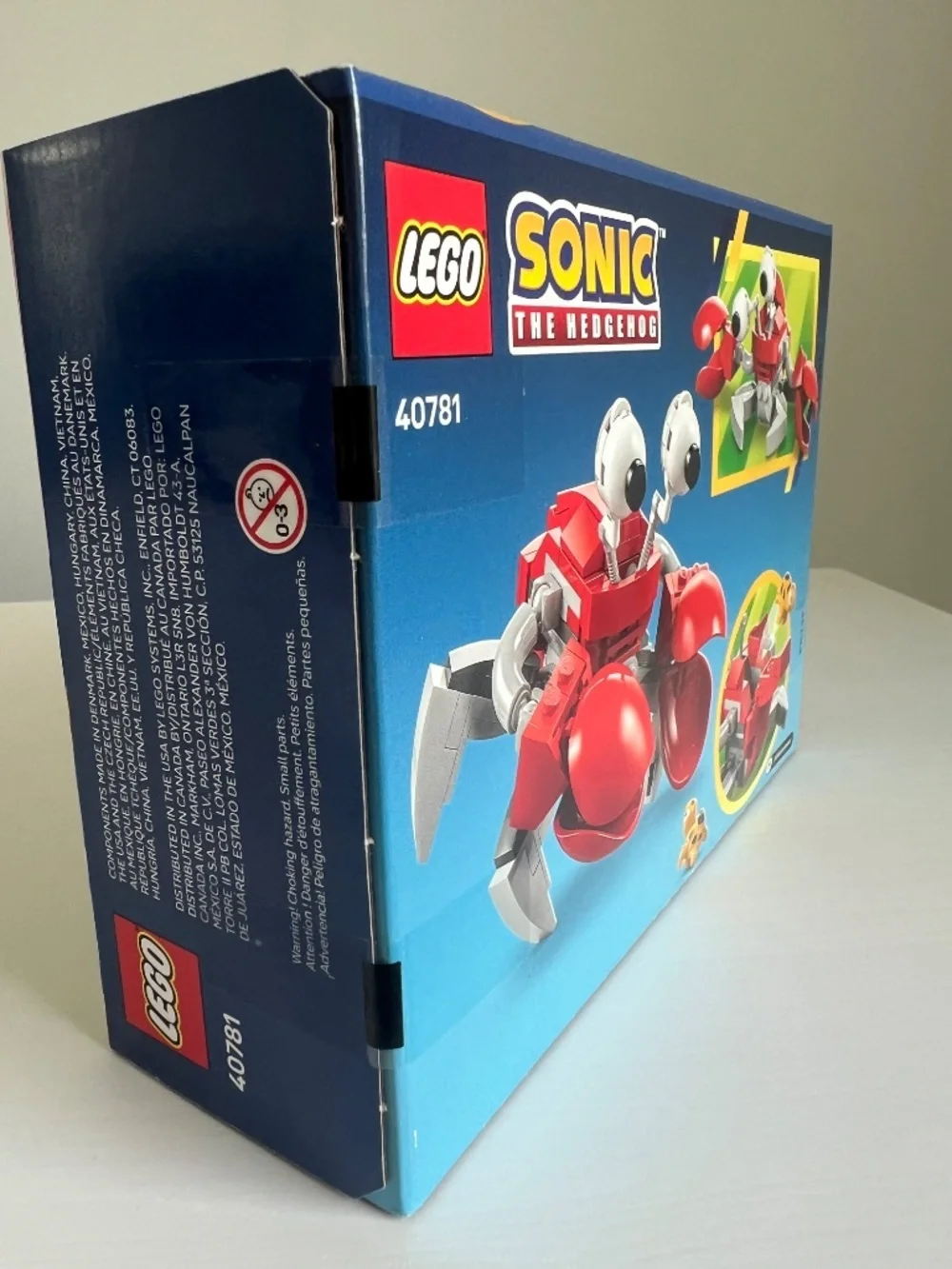 Lego 40781 Sonic the Hedgehog Badnik Crabmeat